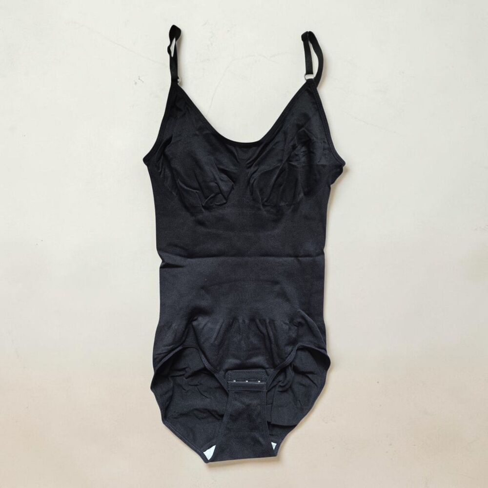 New Black Shapewear Bodysuit – Size M